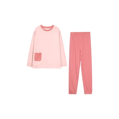 Red Beans At Home Pajama Set Women's