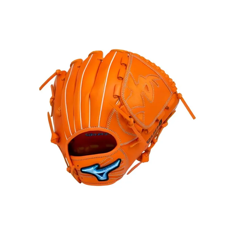 Mizuno Baseball Gloves Pitching Glove Top Grain Cow Leather Kids'-0