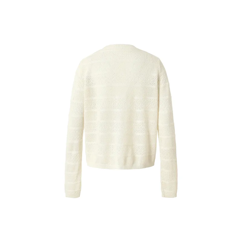 YADcrew Sweaters Unisex Ecru-1
