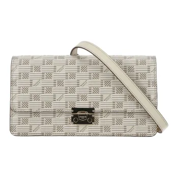 MOREAU Artificial Leather Crossbody Bag Shoulder Bag Women's Champagne