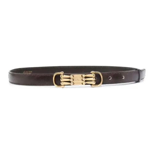 CELINE Leather Belts Women's