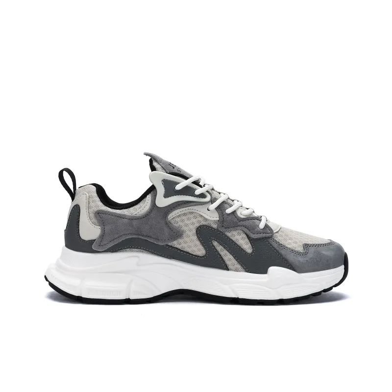 JEEP SPIRIT Cushioning, Abrasion Resistant, Breathable, Lightweight Low Top Outdoor Shoes Men's Time Gray-1