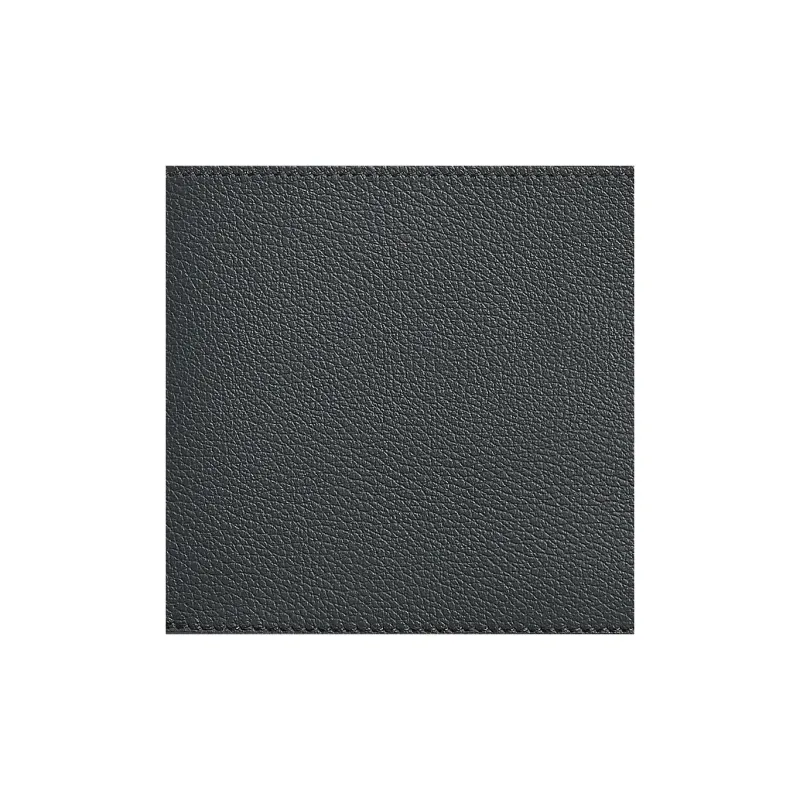 HERMES Citizen Twill Evercolor Calfskin Card Holder Men's Gray Fog-2