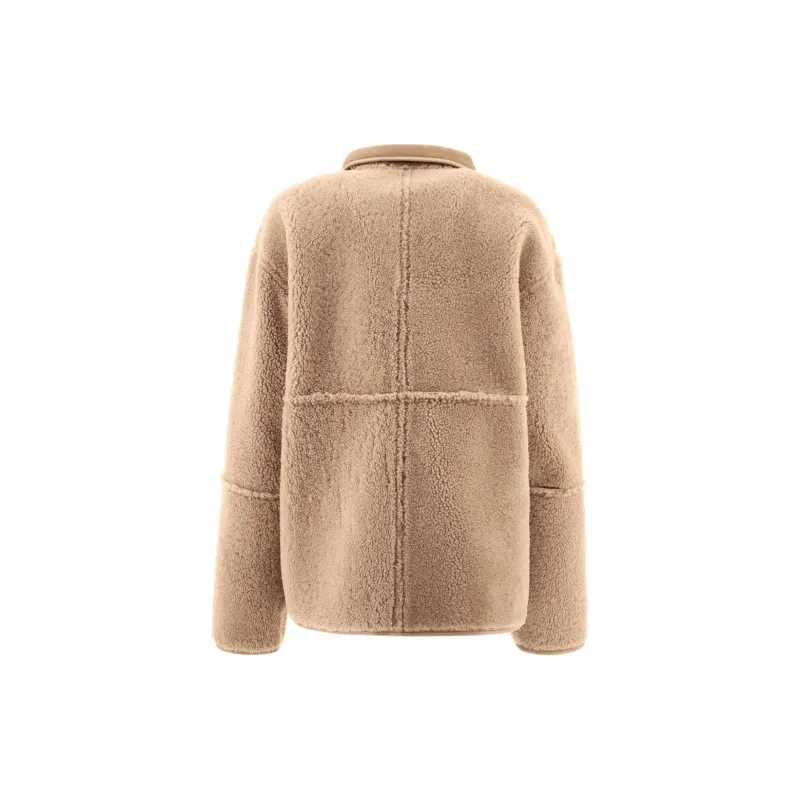 Saks Potts Jackets Coats Women's Beige-3