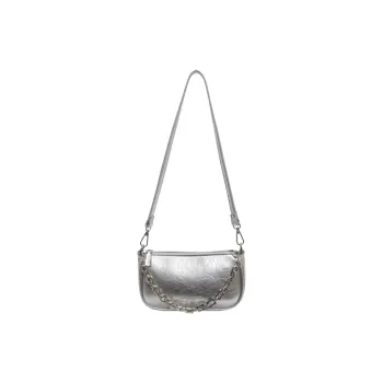 Yalu PU Crossbody Bag Shoulder Bag Regular Women's Silver/Black/Burgundy