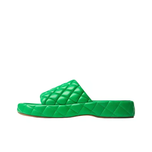 Bottega Veneta Slide Slippers Women's Green