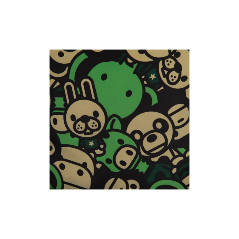 BABY MILO STORE BY A BATHING APE Polyester Backpack Regular Unisex Blue/Green-10