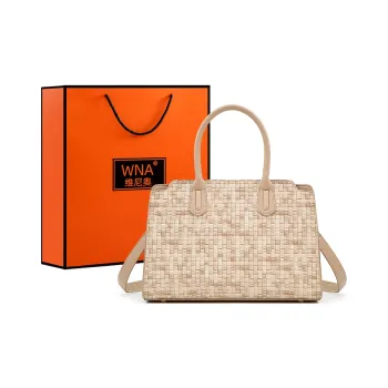 Vigno Synthetic Leather Handbag Regular Women's Apricot/Pink/Blue/Brown/Black