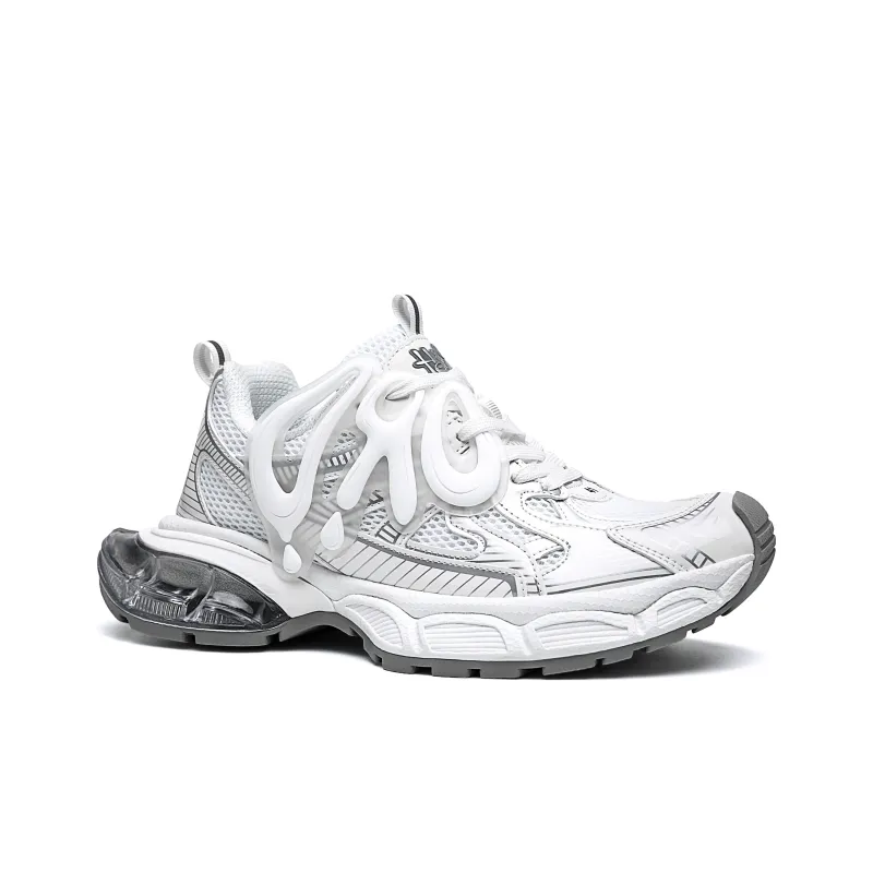 ORD Impact Resistant Wear Resistant Lightweight Breathable Slip Resistant Low Top Chunky Sneakers Unisex-1