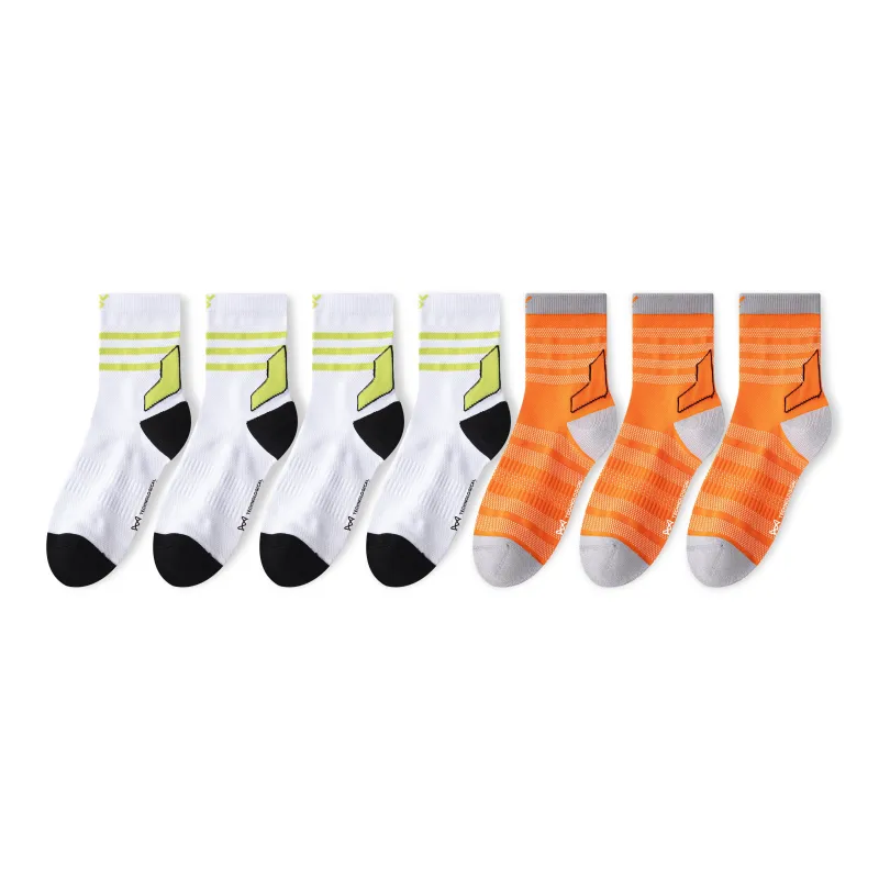 MIIOW Trend Party Series Mid Calf Socks Unisex 5 Pack-48