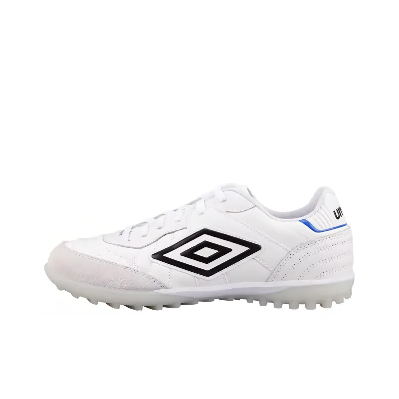 Umbro TF Rubber Broken Studs Slip Resistant Coverage Soccer Shoes Unisex White Black-0