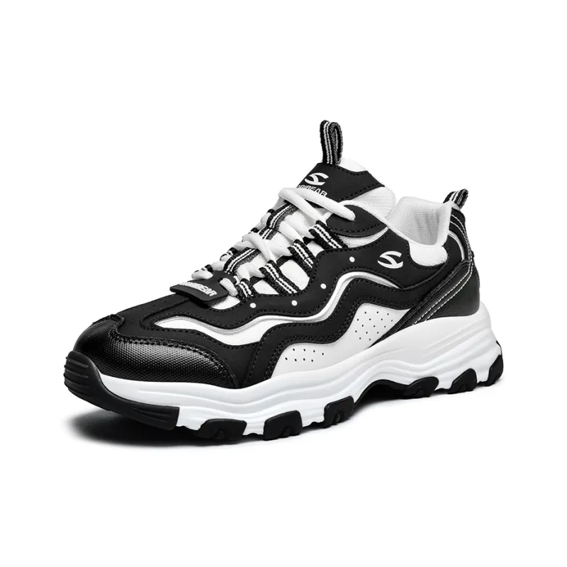 HOBIBEAR Anti Slip Wear Resistant Low Top Chunky Sneakers Unisex-8
