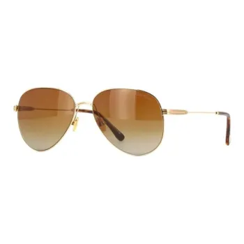TOM FORD Oval Frame Sunglasses