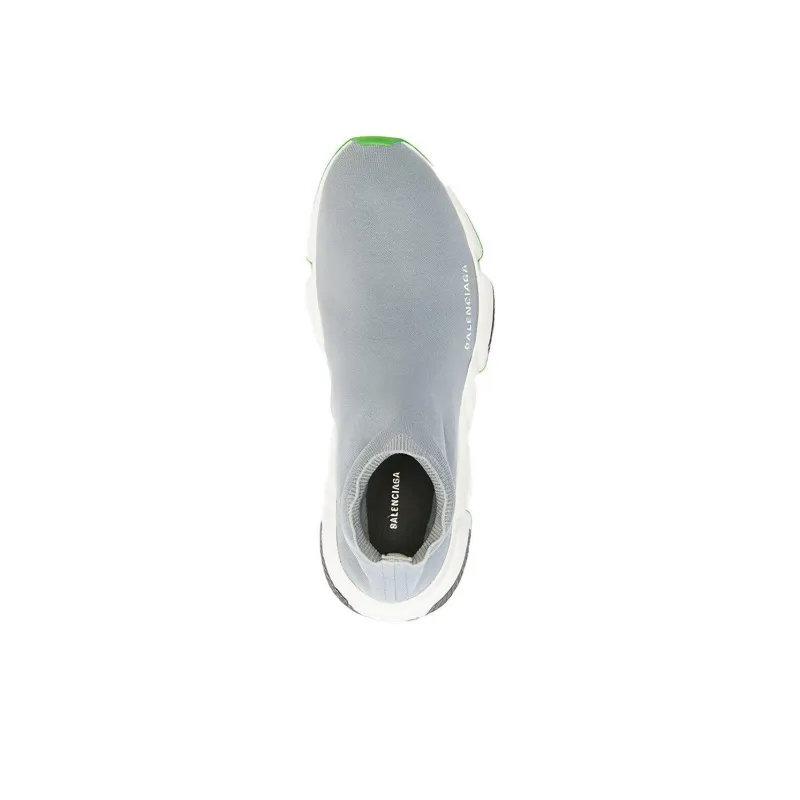 Balenciaga Speed Trainer Gray Green-2
