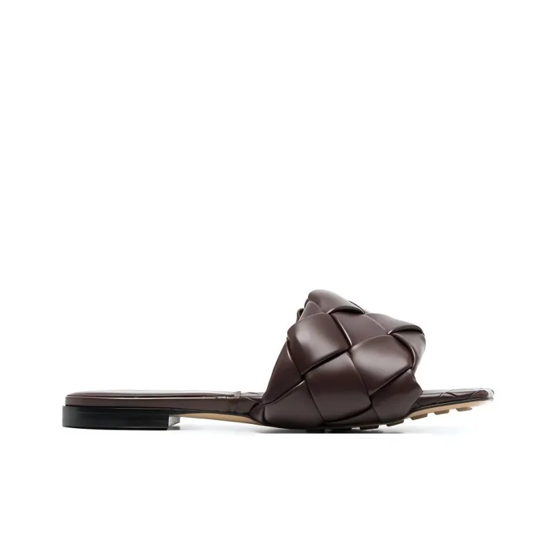 Bottega Veneta Lido Stylish Sandal Women's Brown-1