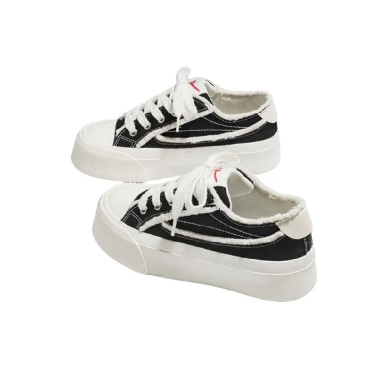 Warrior Wear Resistant Slip Resistant Low Top Canvas Shoes Women's Black-3