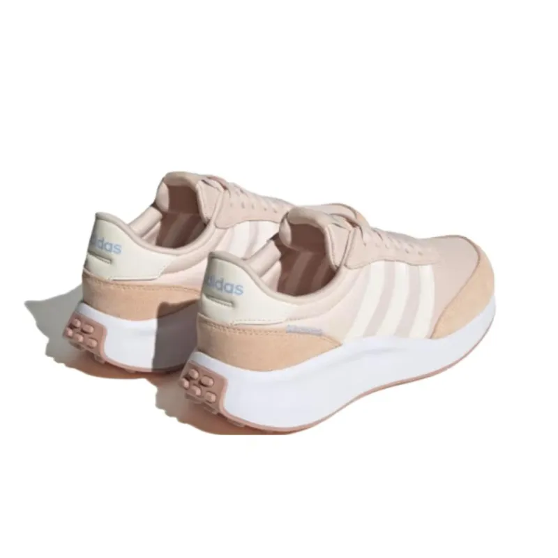 Adidas RUN 70s Anti-Slip Wear-Resistant Low-Top Casual Running Shoes Women's Pink-white-orange-2