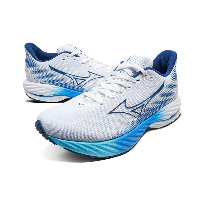 Mizuno Wave Rider 28 'White Estate Blue'-3