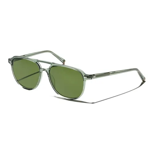 MOSCOT Subject To Official Website Aviator Sunglasses Peoples Men's Green/Brown/Gray
