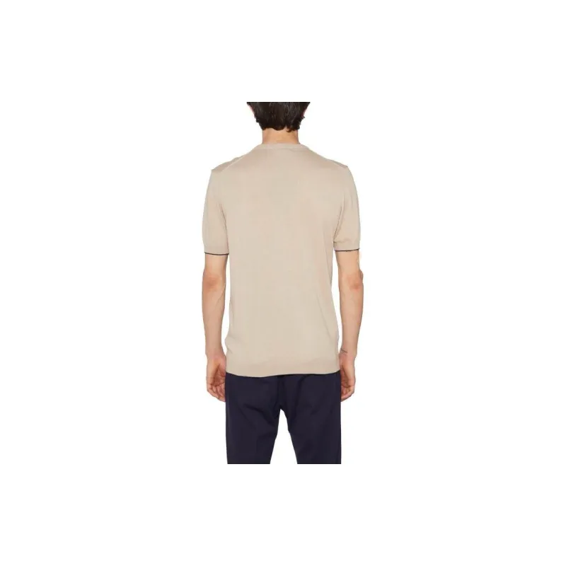 DANIELE ALESSANDRINI T-Shirt Men's Light Brown-1