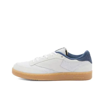 Western Hydrodynamic Research x Reebok Abrasion Resistant Breathable Low Top Skateboard Shoes Men's White