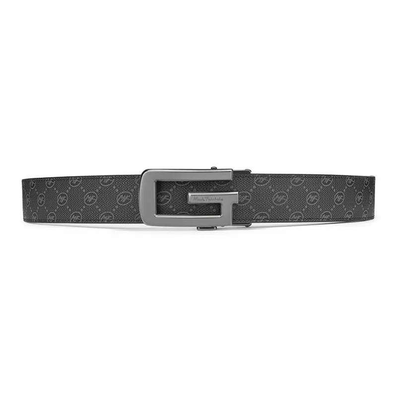 FAIRWHALE Pvc Leather Belts Men's Width 3.5CM-4