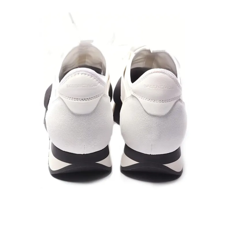 Balenciaga Women's Race Runner 'White Black'-2