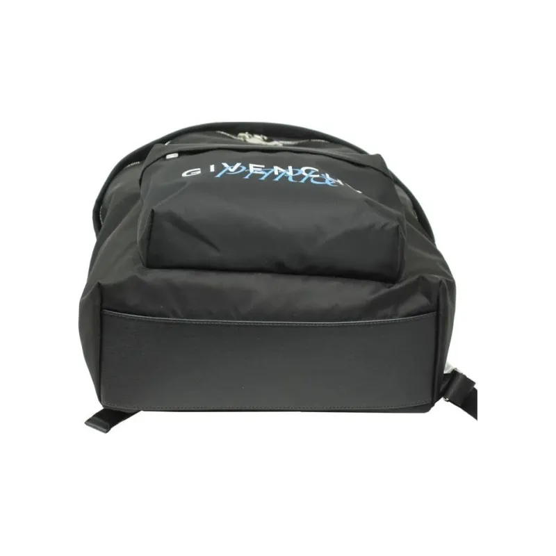 GIVENCHY Nylon Fabric Backpack Unisex Black-3