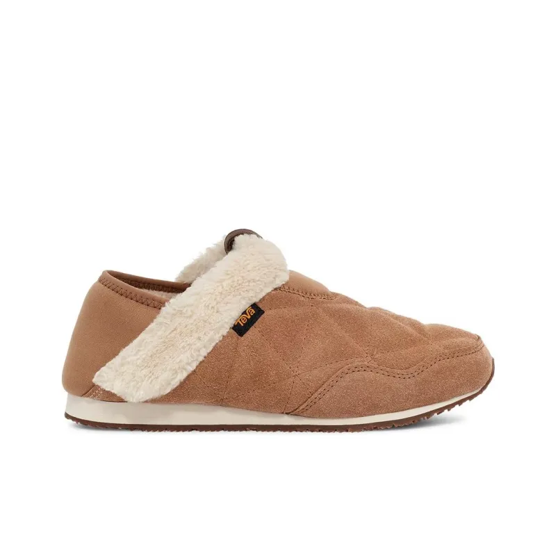 Teva Anti Slip Wear Resistant Low Top Casual Shoes Women's Tan-1