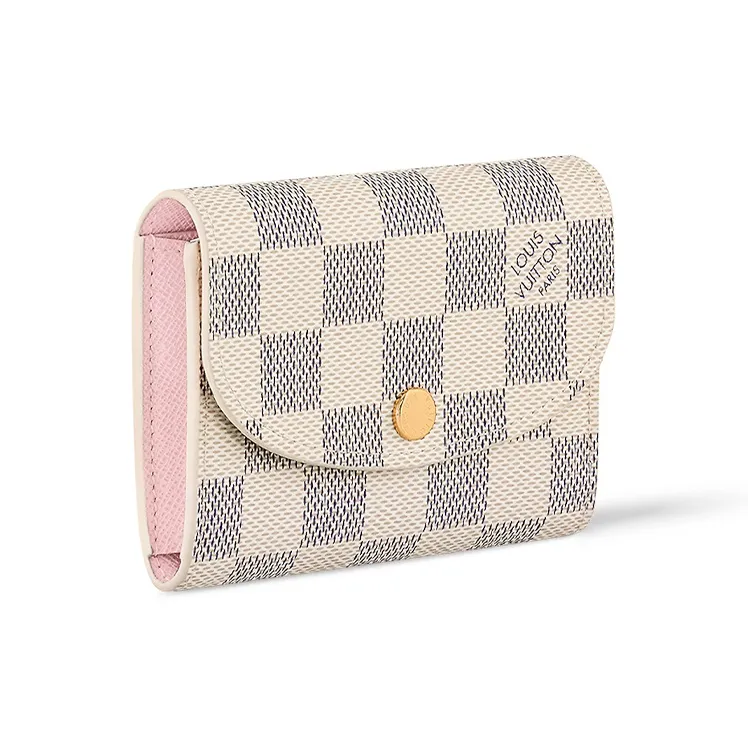 LOUIS VUITTON CHRISTOPHER Cow Leather Wallet Women's White-1