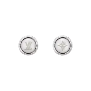 LOUIS VUITTON Lv Pearls Rodeo Earrings