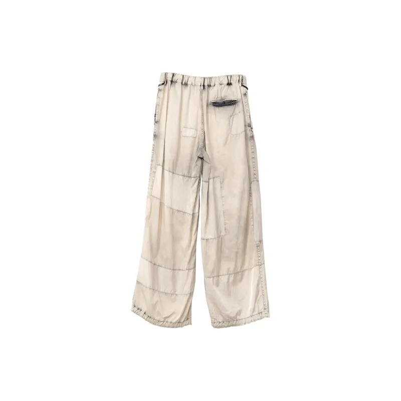 Maison Mihara Yasuhiro Repair Satin Pants-1
