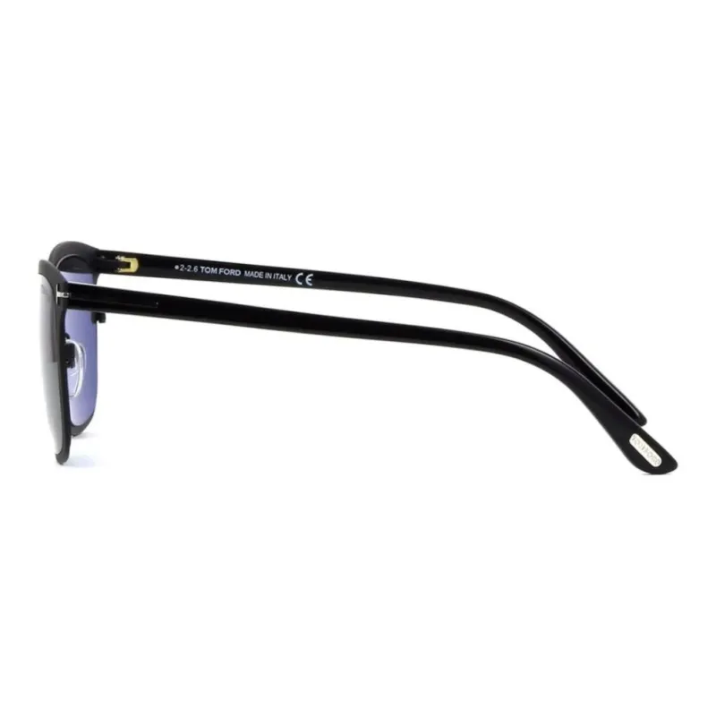 TOM FORD Irregular Shape Sunglasses Men's Black-2