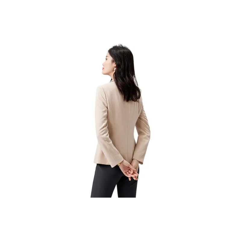 Mylan SS24 Business Suit Women's Apricot-1