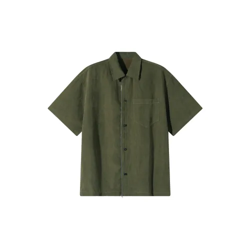 Caver&Hunter Shirts Unisex Army Green