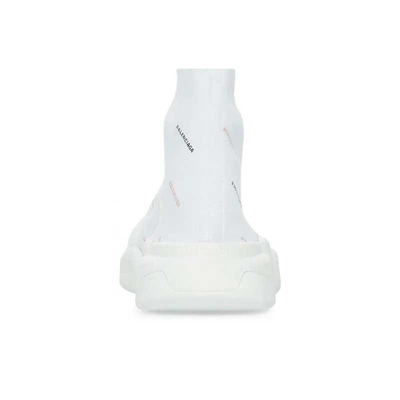Balenciaga Speed 2.0 Sneaker 'All Over Logo - White Multi'-4
