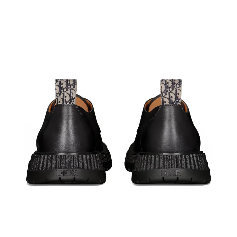DIOR Buffalo Derby 'DIOR Oblique Debossed - Black'-3