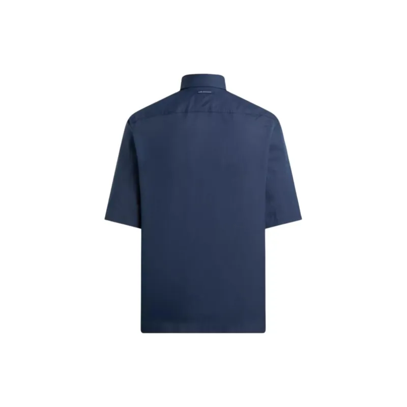 ARMANI EXCHANGEAE Shirt Men's Navy Blue-1