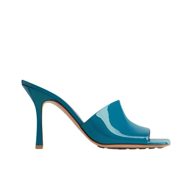 Bottega Veneta Stretch Stylish Sandal Women's Blue-1