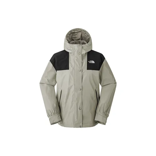 THE NORTH FACE City Outdoor Collection Windbreaker Jackets Women's Terracotta Gray