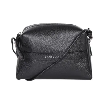 Zanellato Calfskin Handheld Shoulder Bag Regular Women's Black