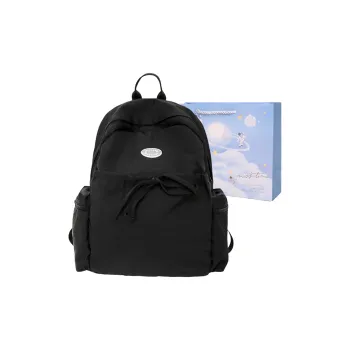 Duoluplo Doron Paul Nylon Backpack Women's Black/Blue/Pink