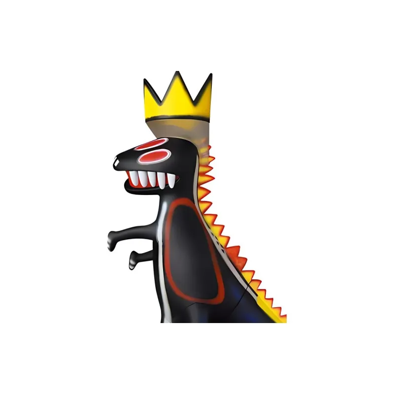 Medicom Toy VCD JEAN MICHEL BASQUIAT's Dinosaur Basquiat Trendy Figures 25cm-2