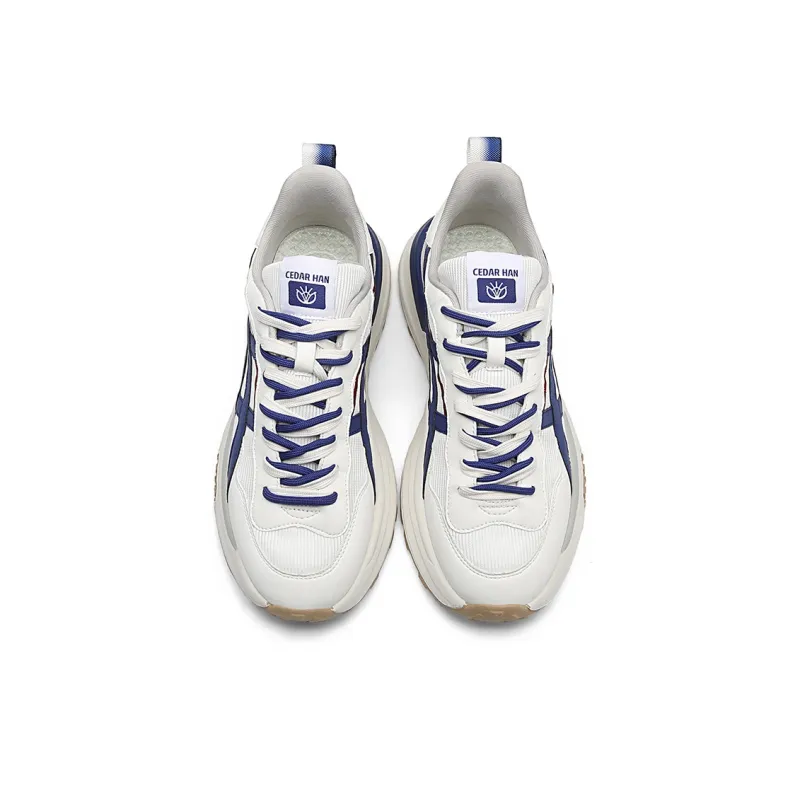 CEDAR HAN Breathable Height Increase Low Top Casual Shoes Unisex-32