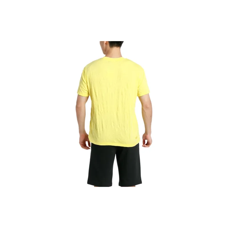PUMA T Shirts Men Yellow-1