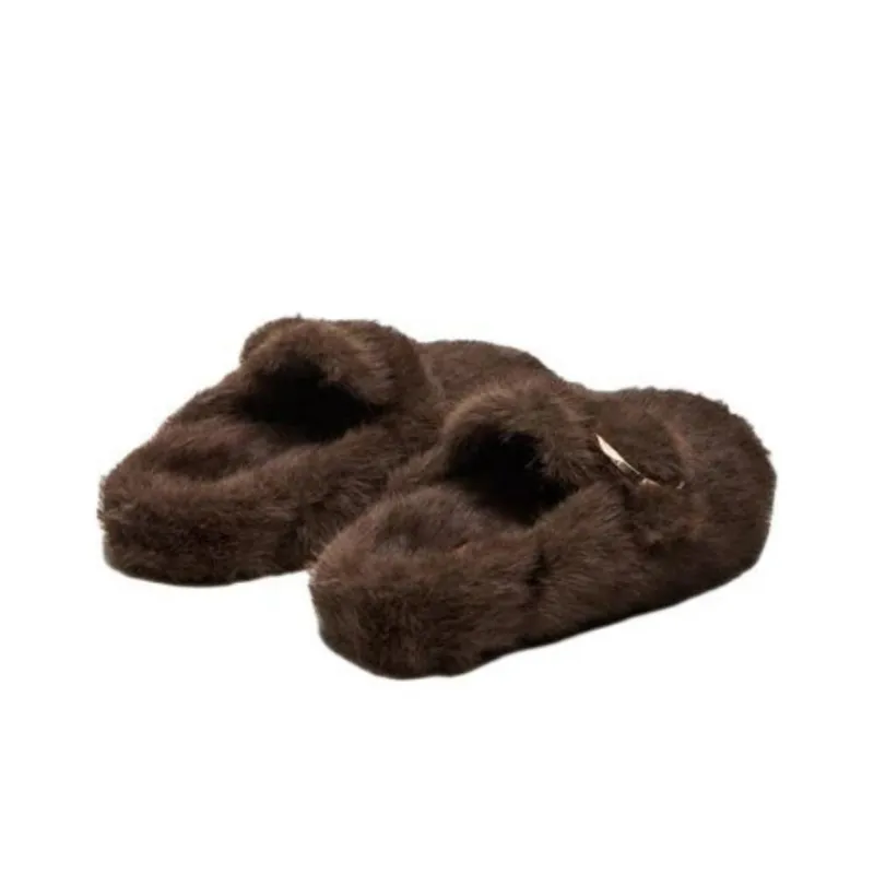 STEVE MADDEN Wrap-toe Slippers Women's Brown-3