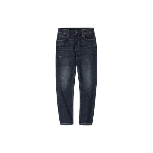 CAMEL 100% Cotton Denim Vintage Washable Soft Micro-Stretch Comfortable Versatile Pants Jeans Men's