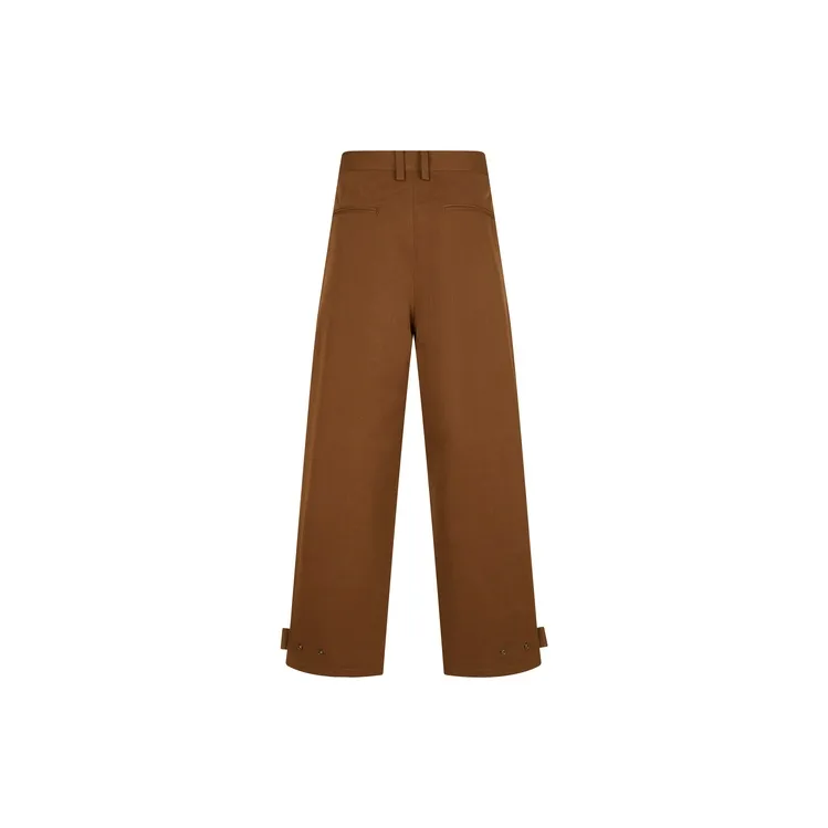CROQUIS Casual Pants Men's Brown Coffee-1