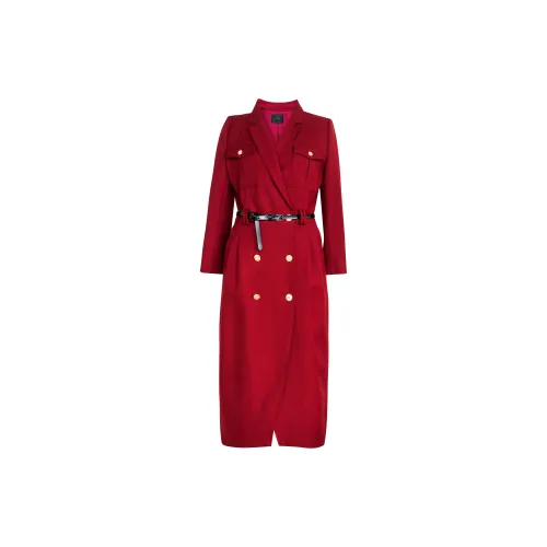 ROEYSHOUSE Long-Sleeved Dresses Women's Burgundy