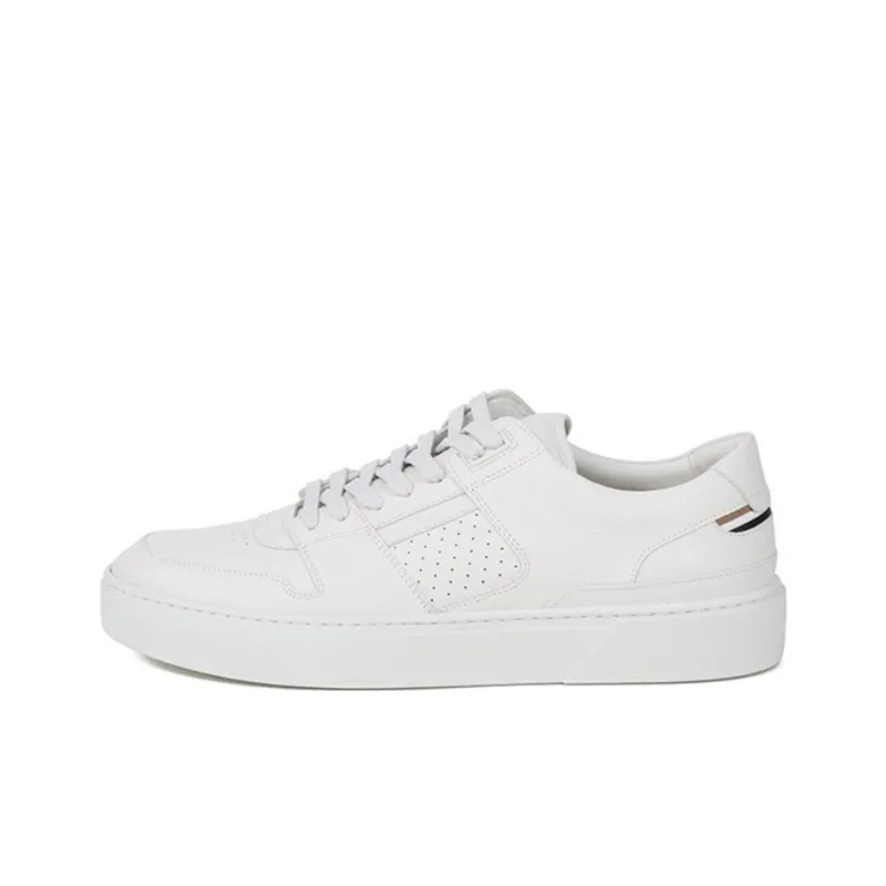 HUGO BOSS Low Top Skateboard Shoes Men's White-0